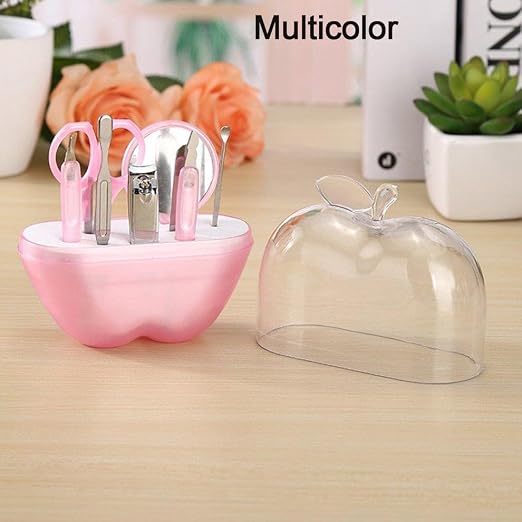 8-in-1 Apple Shape Manicure Set for Men & Women - Complete  Kit