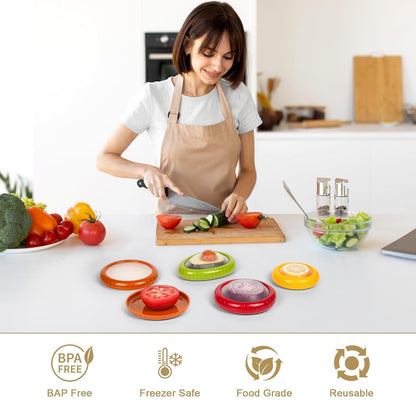 Silicone Fruit Vegetable Food Saver - Storage Container (G)