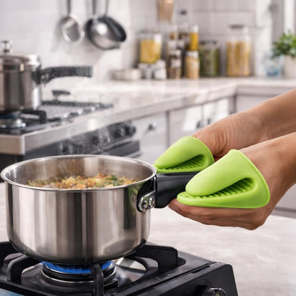 Premium Silicone Mini Oven Mitts - Heat Resistant