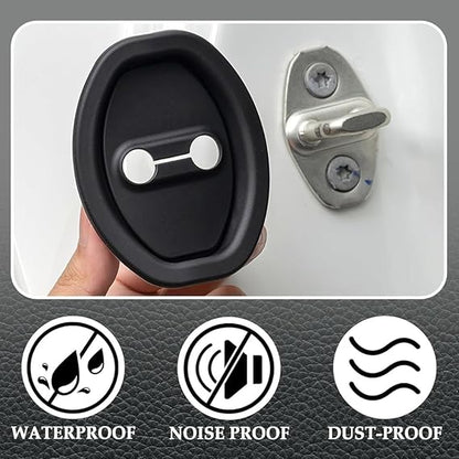 Premium Silicone Car Door Latch Protector Covers