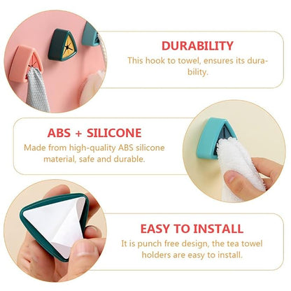 Smart Push Grip Towel Holder for Kitchen & Bathroom (G)