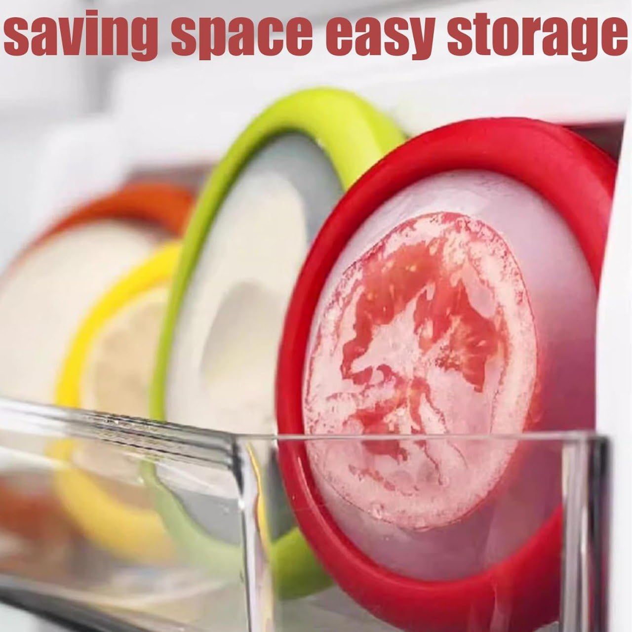 Silicone Fruit Vegetable Food Saver - Storage Container (G)