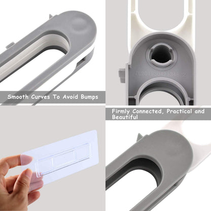 3-in-1 Wall Mounted Slipper Rack (G)