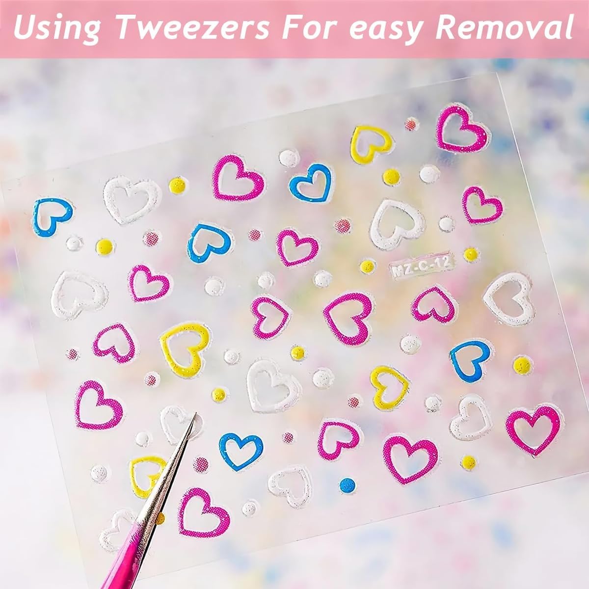 Colorful Mini Nail Art Sticker - Premium quality