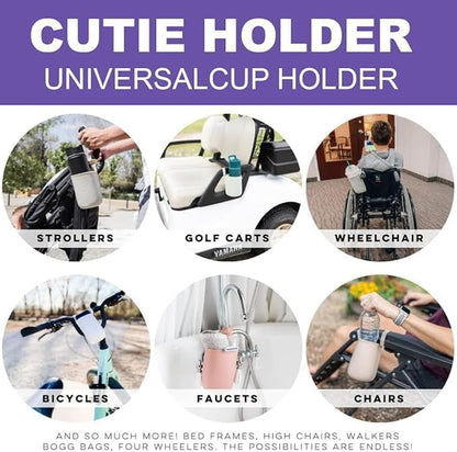 Cartoon Bike Water Cup Holder for Kids – Cute Bicycle Bottle Holder