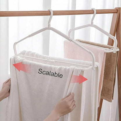 Multi-Purpose Extendable Clothes Hanger for Travel & Home