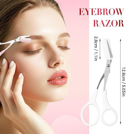 Multi-Purpose Eyebrow Trimming & Grooming Scissors (G)