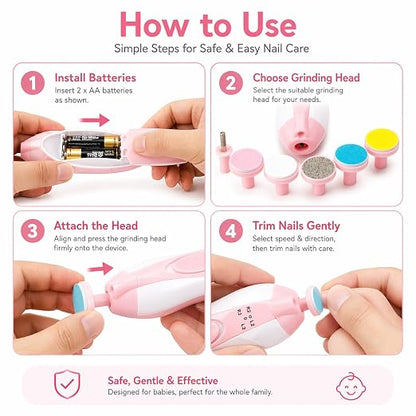 Baby Nail Care Trimmer for Safe Nail Care