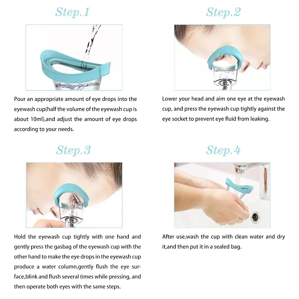 Premium Eye Wash Cup Easy Daily Eye Care