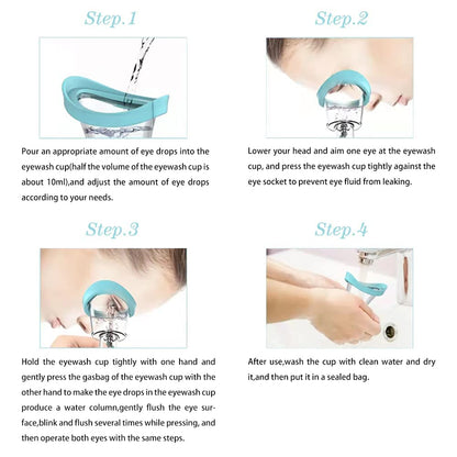 Premium Eye Wash Cup Easy Daily Eye Care