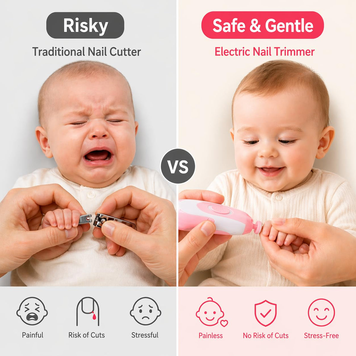 Baby Nail Care Trimmer for Safe Nail Care