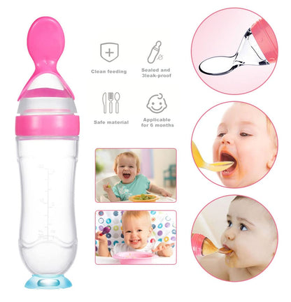 Easy Baby Feeding Spoon Bottle