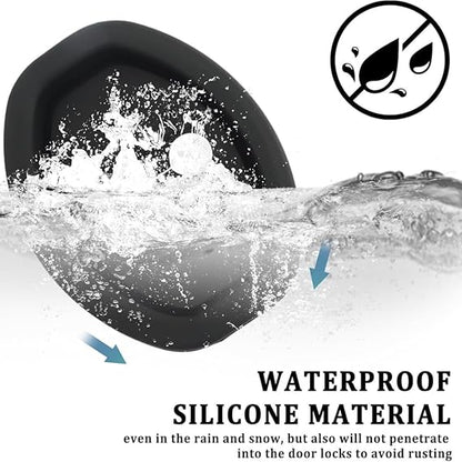 Premium Silicone Car Door Latch Protector Covers