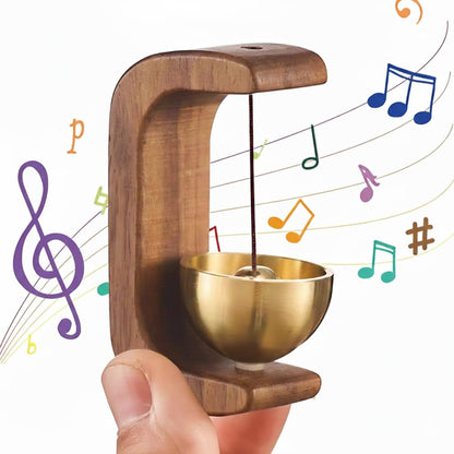 Wooden Frame Hanging Bell – Soothing Sound