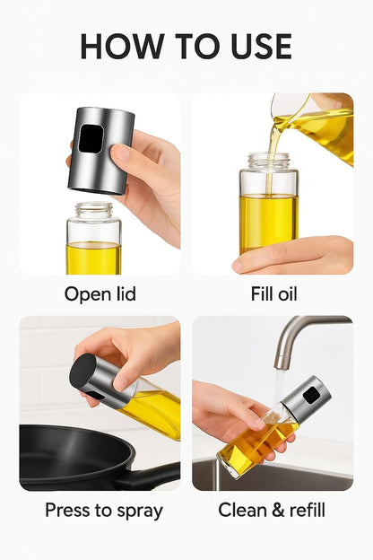 Premium Oil Mist Sprayer Bottle