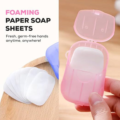 Travel Paper Soap Sheets - Personal Care Mini Box