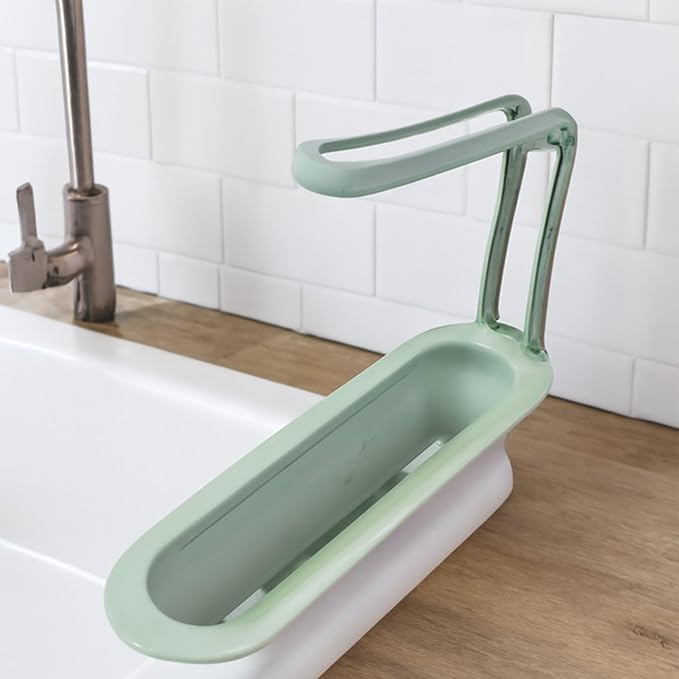 Adjustable Telescopic Sink Storage for Kitchen Accessories (G)