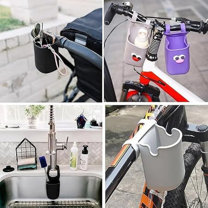 Cartoon Bike Water Cup Holder for Kids – Cute Bicycle Bottle Holder