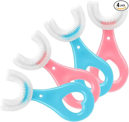 U-Shaped Kids Toothbrush - Daily Dental Care