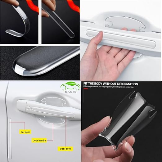 Car Door Handle Protector - Transparent Guard