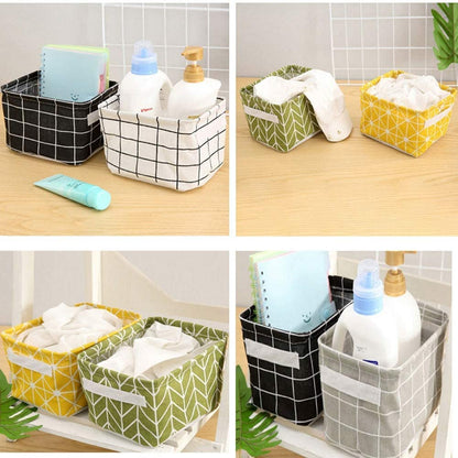 Canvas Fabric Baskets