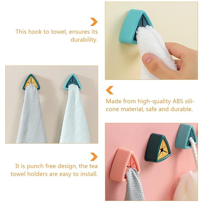 Smart Push Grip Towel Holder for Kitchen & Bathroom (G)