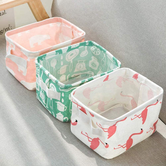 Canvas Fabric Baskets