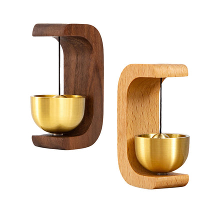Wooden Frame Hanging Bell – Soothing Sound