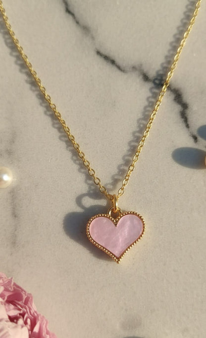 Heart Stone Necklace