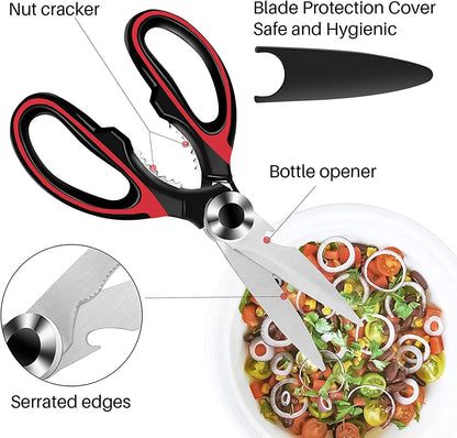 Multi-Function Food Scissors For Easy Cutting