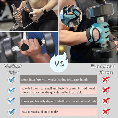 Anti-Slip Silicone Gym Grips