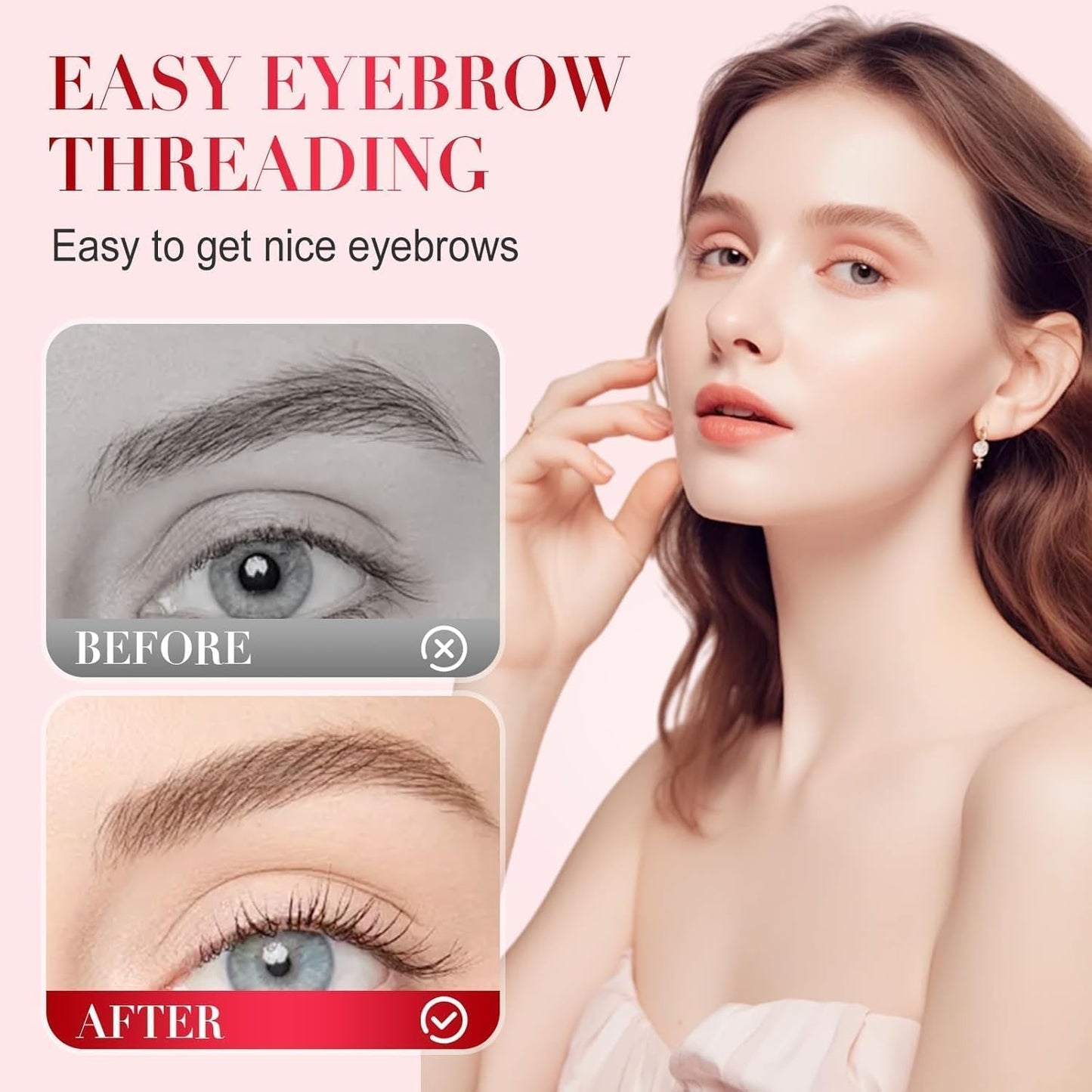 Multi-Purpose Eyebrow Trimming & Grooming Scissors (G)
