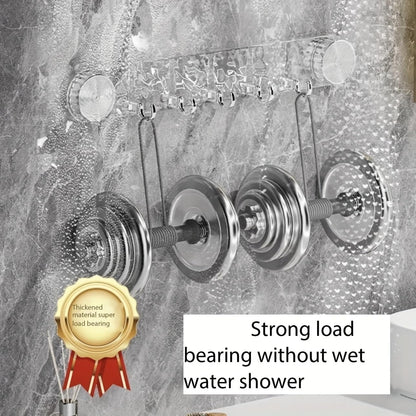 Crystal Adhesive Wall Hook Rack (Premium)