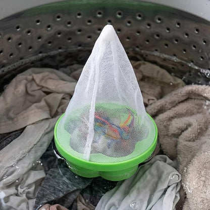 Washing Machine Floating Hair Lint Catcher - Mesh Filter (G)