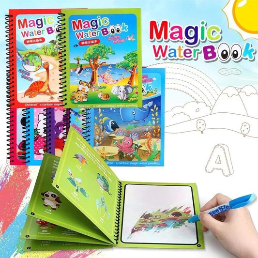 Magic Water Painting Book