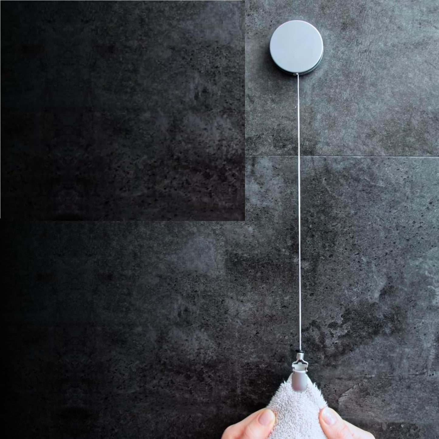 Stainless Steel Towel Clip Holder (G)