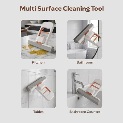 Self-Squeeze Foldable Mini Sponge Mop For Quick Cleaning (G)