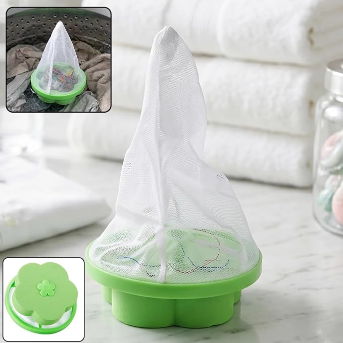 Washing Machine Floating Hair Lint Catcher - Mesh Filter (G)