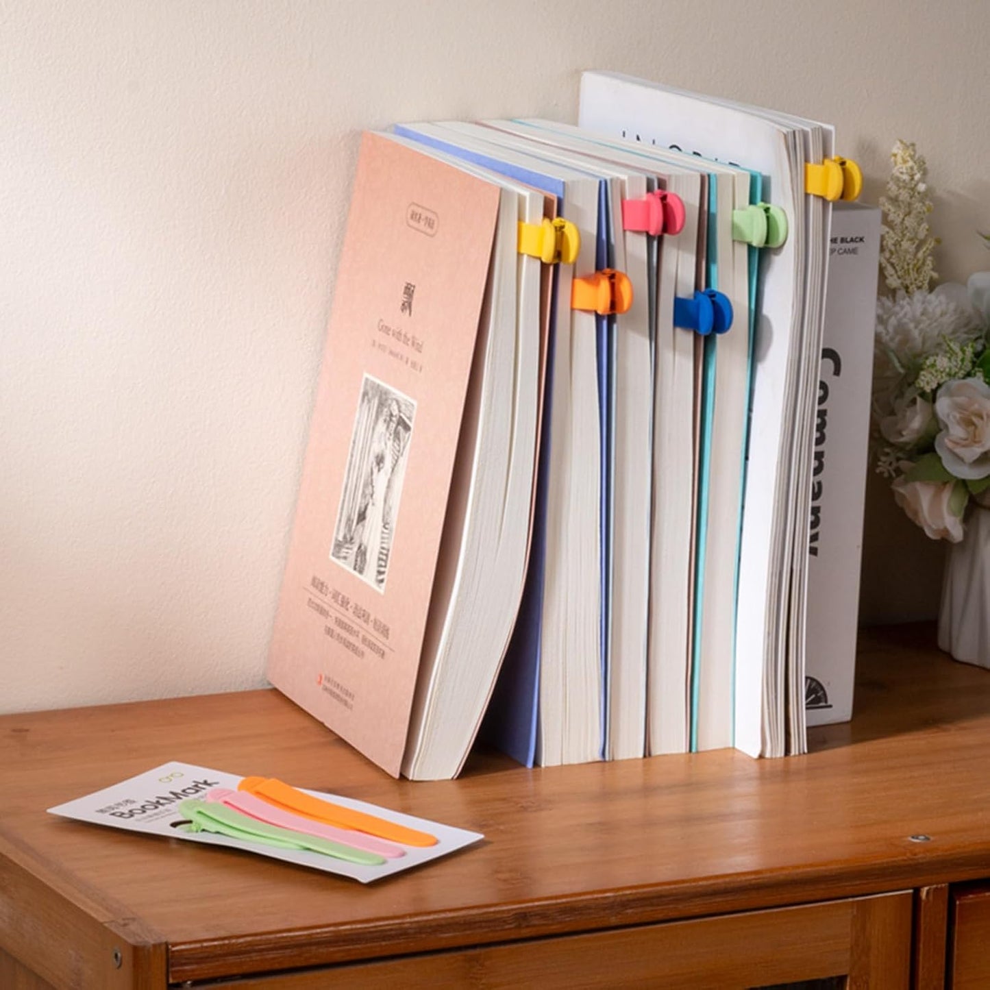 Smart Clip-On Silicone Bookmark | Premium Quality (G)