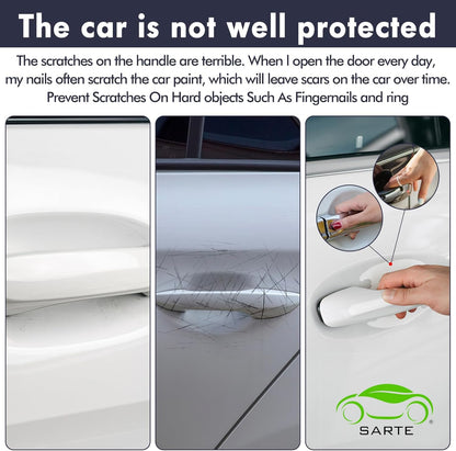 Car Door Handle Protector - Transparent Guard
