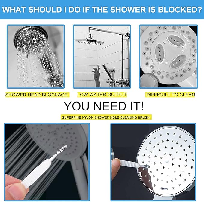 Multipurpose Shower Head Cleaning Brush For Home & Kitchen (G)