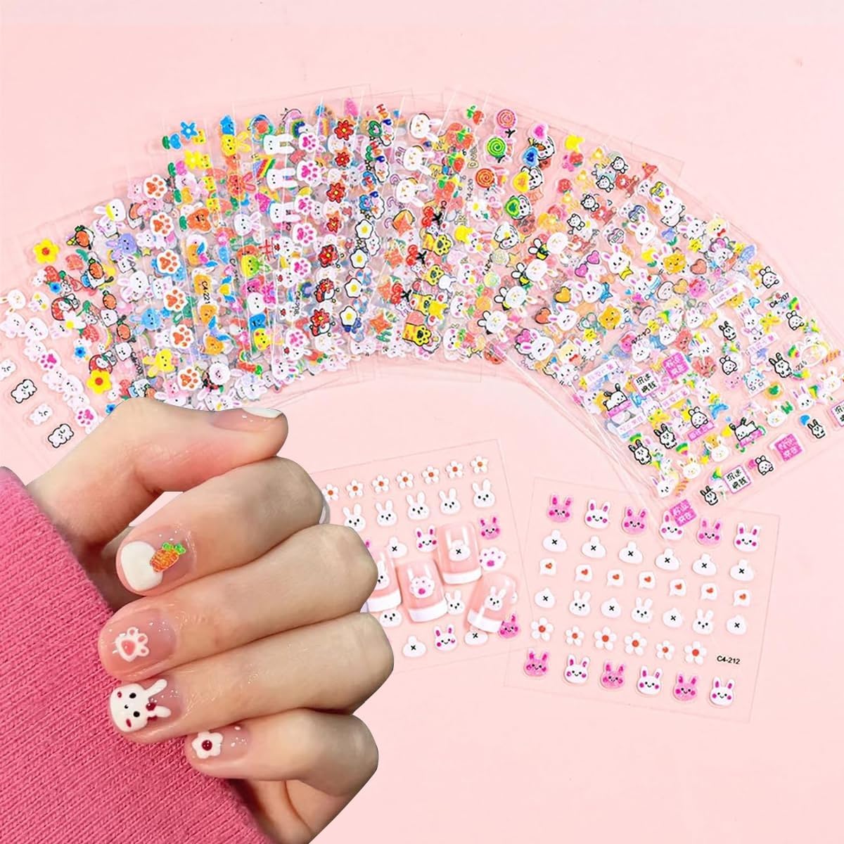 Colorful Mini Nail Art Sticker - Premium quality