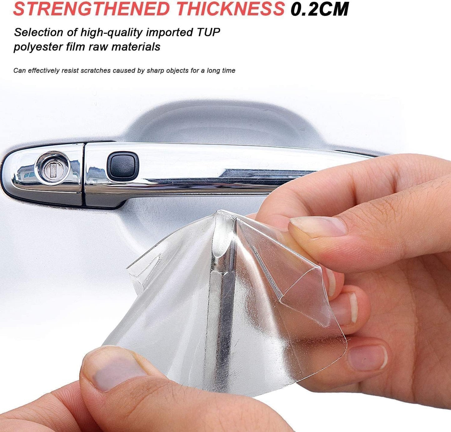 Car Door Handle Protector - Transparent Guard