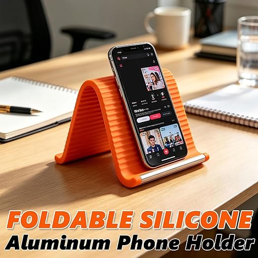 Flexible Silicone Phone Stand - Multi Angle Adjustable