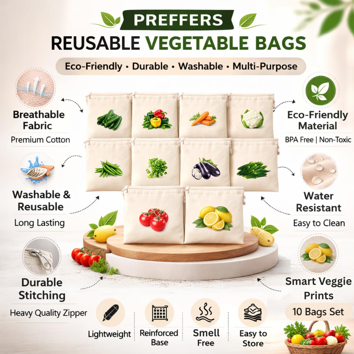 Fridge Vegetable Bag
