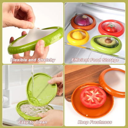 Silicone Fruit Vegetable Food Saver - Storage Container (G)