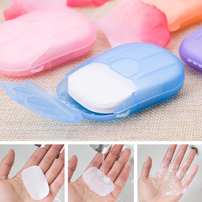 Travel Paper Soap Sheets - Personal Care Mini Box