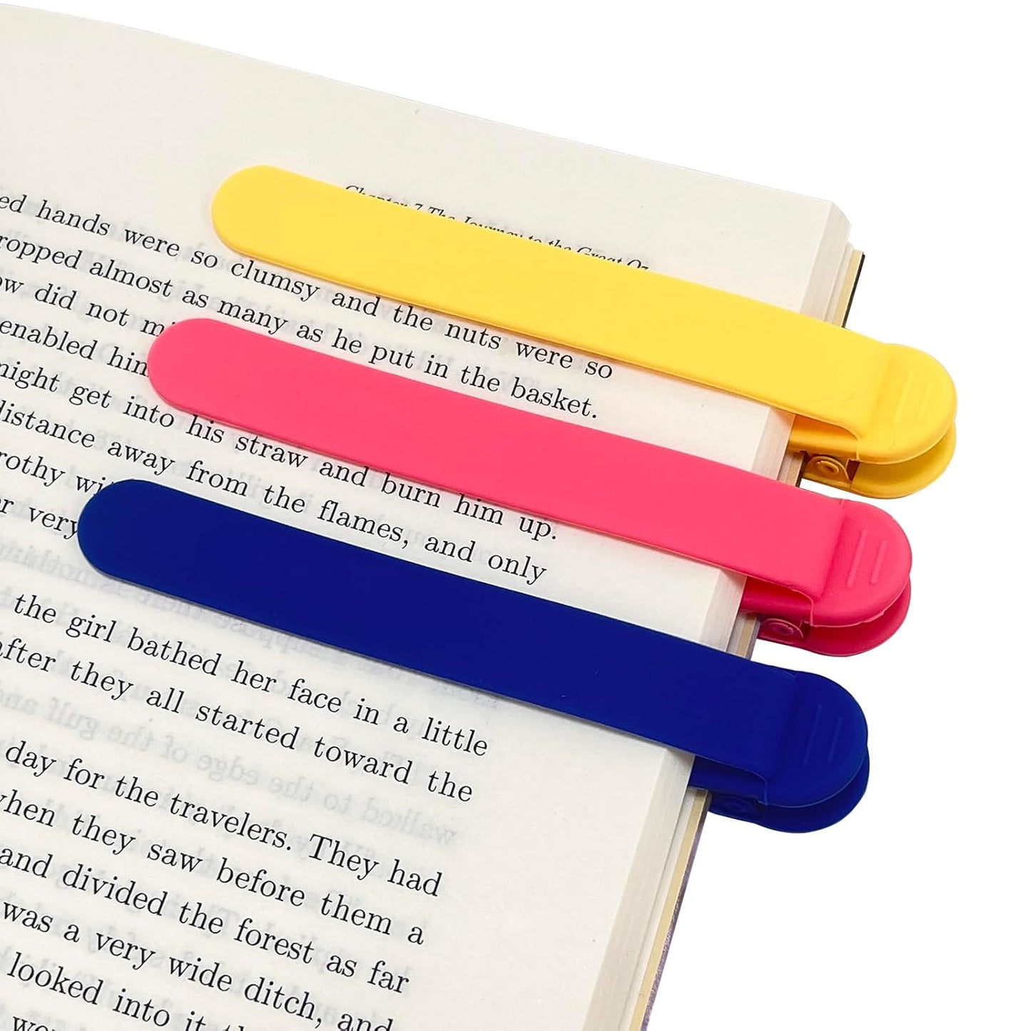 Smart Clip-On Silicone Bookmark | Premium Quality (G)