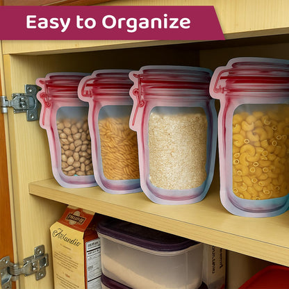Premium Stand-Up Food Storage  –  Airtight Pouches