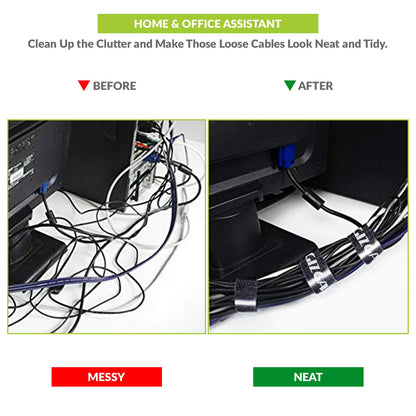 Reusable Velcro Cable Tie Roll
